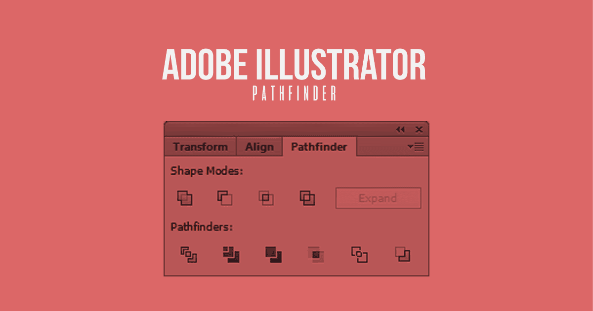 [INFOGRÁFICO] Pathfinder no Illustrator