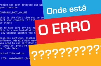Onde você está errando, qual o verdadeiro problema?